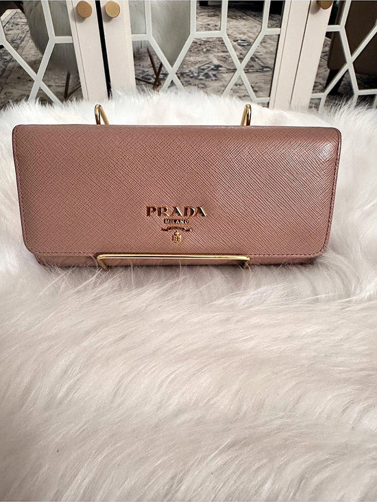 Prada Handbags - Prada Saffiano Leather Continental Flap Wallet